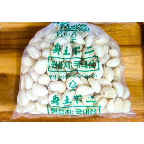 국내산 의성 깐마늘(중), 1kg, 1개