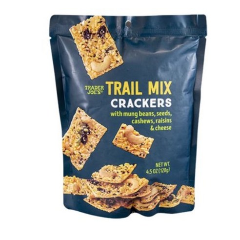 [1+1]트레이더조 트레일 믹스 크래커 128g TRADER JOE'S TRAIL MIX CRACKERS