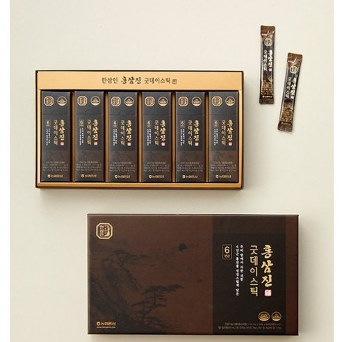 한삼인 홍삼진 굿데이스틱 60p + 쇼핑백