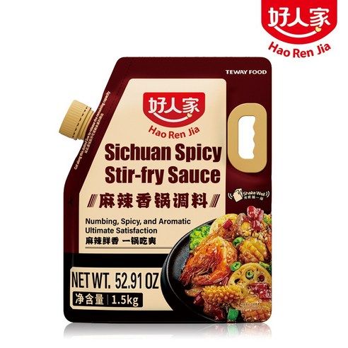호인가 마라샹궈 소스 업소용 대용량, 1.5kg, 1개