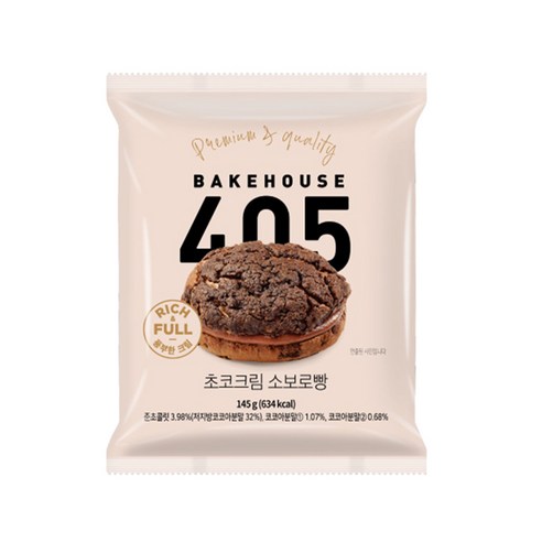 405 초코크림소보로빵 145g x 3개