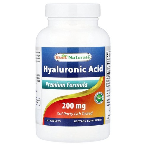 베스트네츄럴스 히알루론산 200mg 타블렛