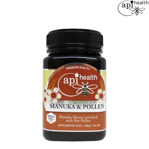뉴질랜드 API 헬스 마누카 & 벌화분 500g