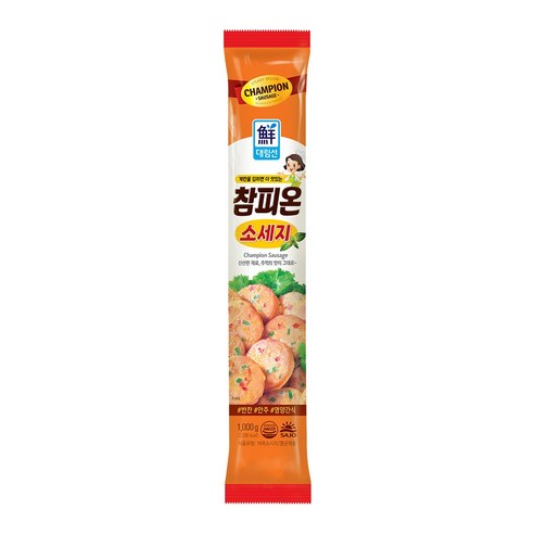 (무)대림선 참피온소시지(실온 실속 1Kg)X3개