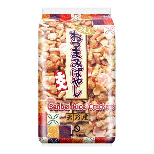 아마노야 센베 쌀 크래커 25g X 24봉입