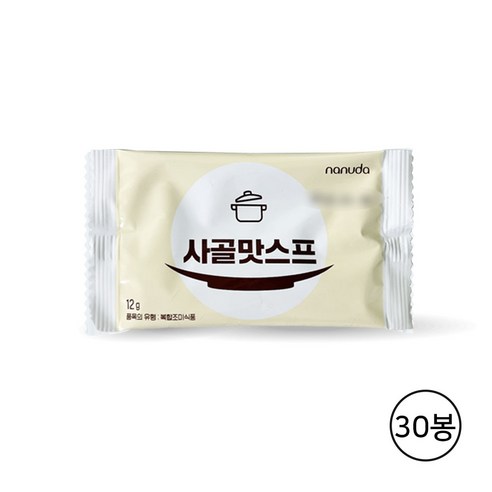 옛맛지기 사골맛스프 12g (소비기한 26년 8월 23일까지), 30개, 12g
