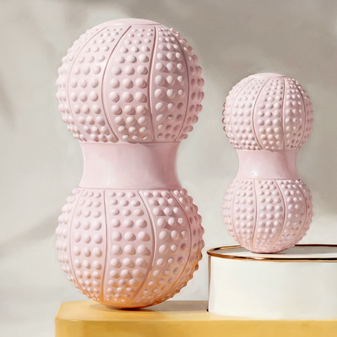 빅사이즈 딥 마사지볼 땅콩볼 20cm, 1개, SA3037_핑크