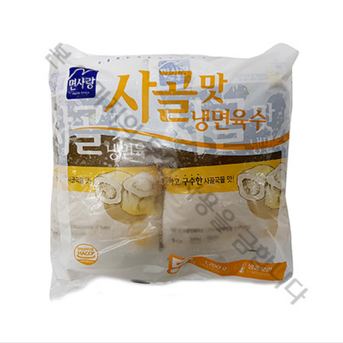 면사랑 냉면육수(쇠고기맛), 2개, 1.7kg