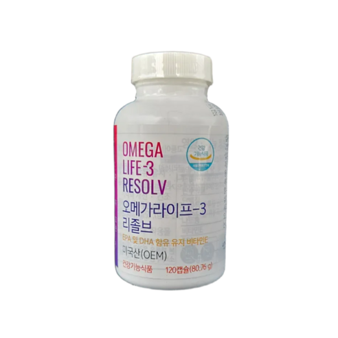 유니시티 정품 오메가3 리졸브 673mg