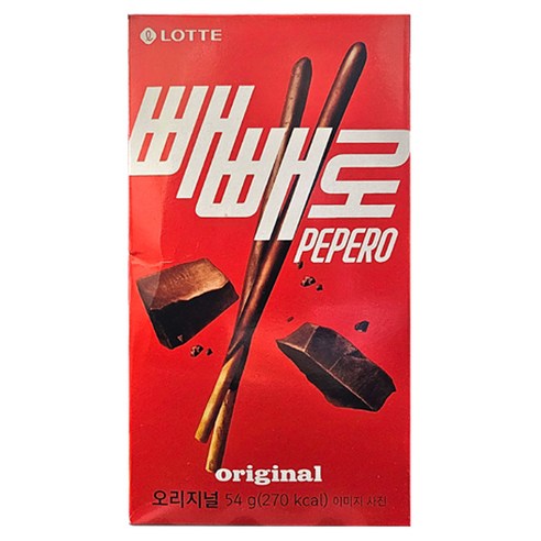 롯데제과 오리지널 빼빼로, 54g, 1개