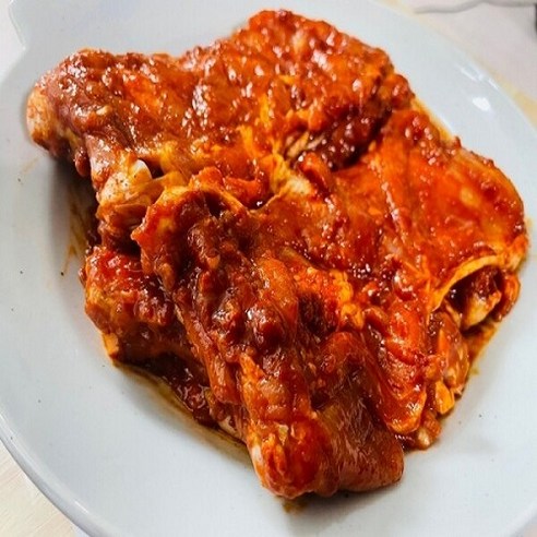 금보식품 국내산100% 뼈가 붙어있는 왕갈비 숯불닭갈비(보통맛/매운맛)1kg / 숯불용 캠핑, 100g, 2개