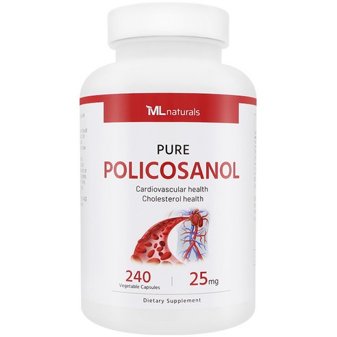 마이라이프 내추럴스 폴리코사놀 25mg 240정 (총지방족 95%/옥타코사놀 61%) (8개월), 240정, 1개
