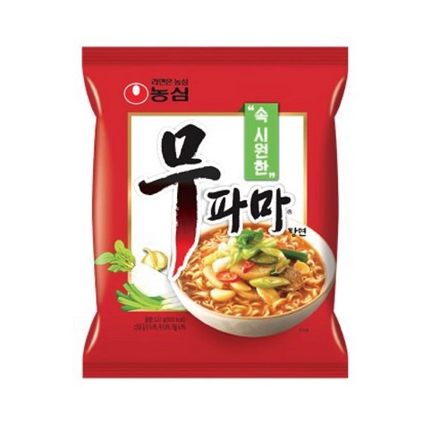 농심 고시원 자취템 야식 무파마탕면(122g) pc방 만화방 해장