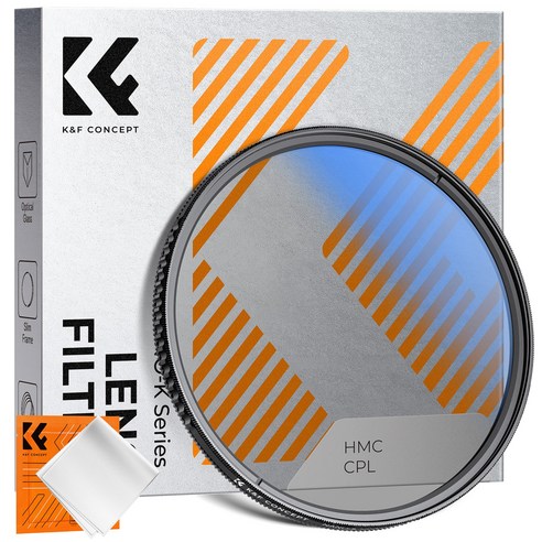 K&F CONCEPT Nano-K 슬림 다층 코팅 CPL필터, 1개, 67mm