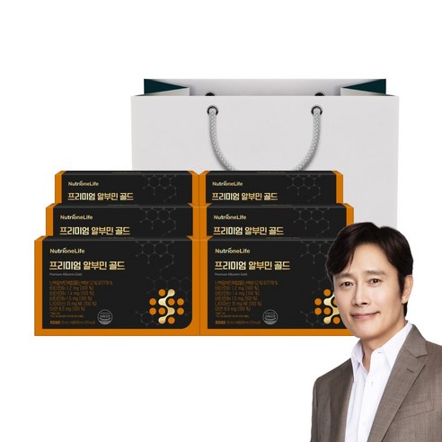[무료배송/오늘출발] 뉴트리원 프리미엄 알부민 골드 쇼핑백 세트구성 HACCP인증 흡수 빠른 액상형 난백알부민 마시는 알부민 액상