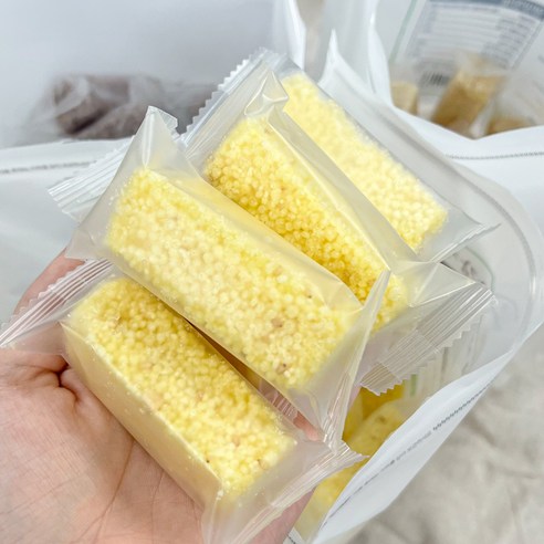 바삭하고 고소한 간식 기장 바삭 강정