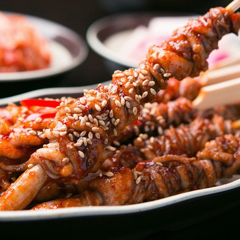 미다몰 그곳에가면 산지직송 맛상 낙지호롱 900g 싱싱한 급랭 바비큐 캠핑용 낙지 꼬치 구이, 1개, 900g