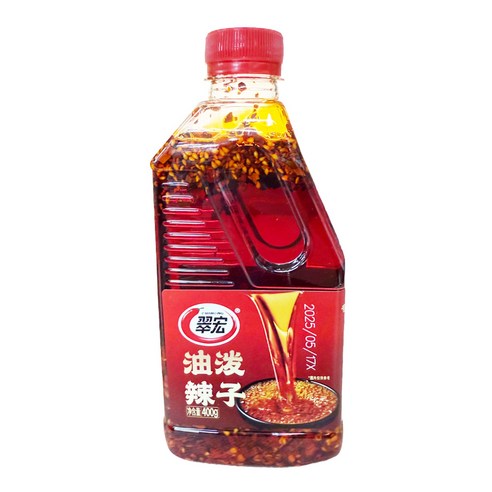 <수란유통> 취이훙 유포라즈 사천식 라조유 400g 1개