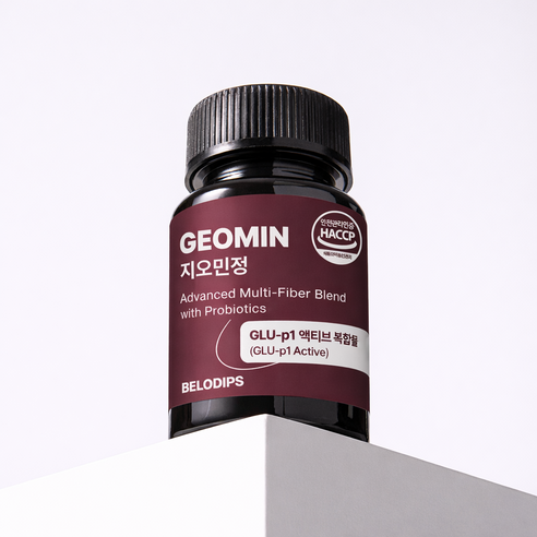 지오민정 GEOMIN (GLuP-1 복합추출물, 식전포만 컨트롤 포뮬라 22종 유산균)