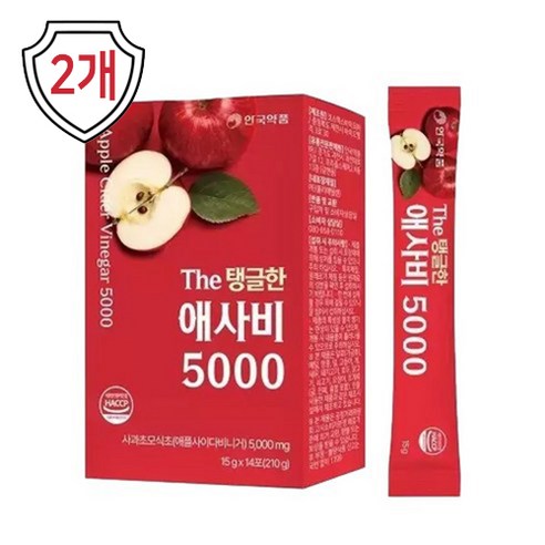 안국약품 The 탱글한 애사비 5000 14p