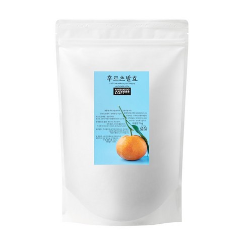 한반두커피 웰니스 과일 디카페인 원두 발효 커피 1kg, 홀빈(분쇄안함), 1kg, 1개, 홀빈(미분쇄)