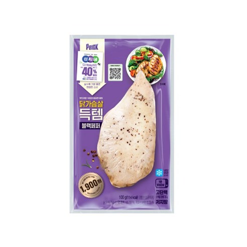PBICK 닭가슴살득템 블랙페퍼 100g x 5개, 5개, 100g