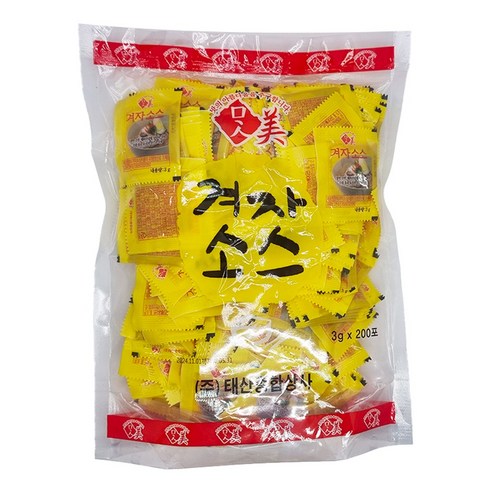 태산 맛미 겨자소스 3g