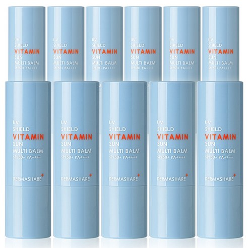 더마쉐어 UV 쉴드 비타민 미백 주름케어 자외선차단 선 멀티밤 SPF50+ PA++++, 11g, 11개