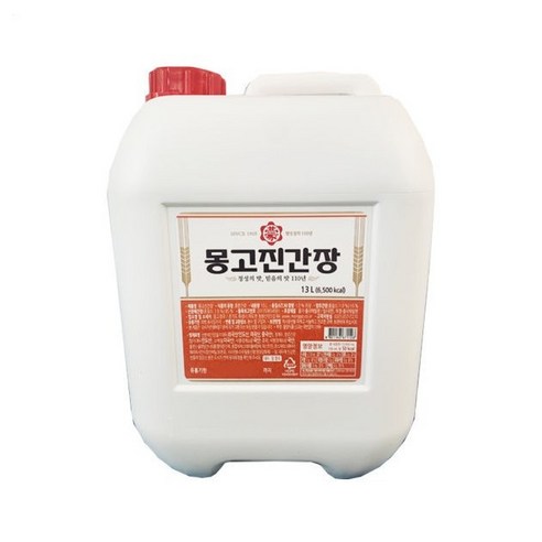 [청년푸드] 몽고 부천 진간장 13L