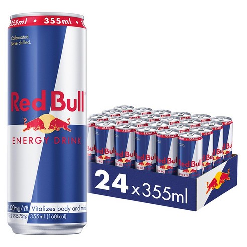 레드불 에너지 드링크, 355ml, 24개