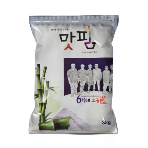 6형제소금밭 맛핌 함초소금 지퍼백 대용량 국내산
