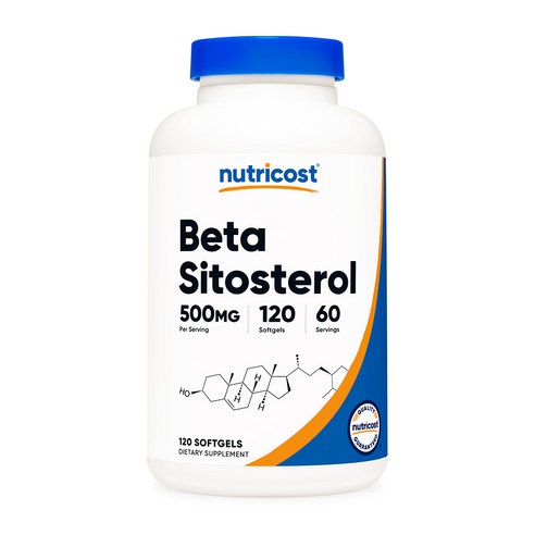 뉴트리코스트 베타 시토스테롤 250mg 소프트젤 120정 1병