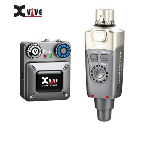 XVIVE In-Ear Monitor Wireless System U4 엑스바이브 인이어 모니터링 시스템 와이어리스 무선