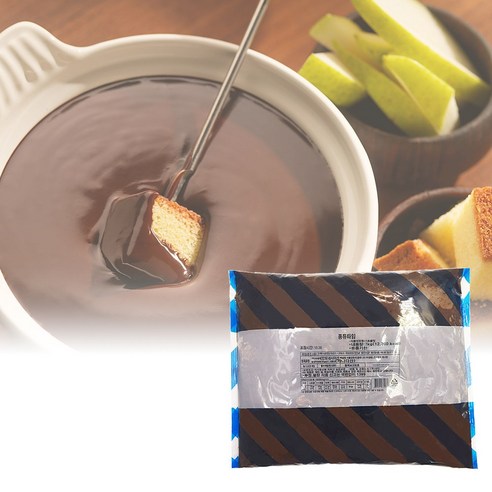 퐁듀타임 2kg 액상초콜릿 분수용