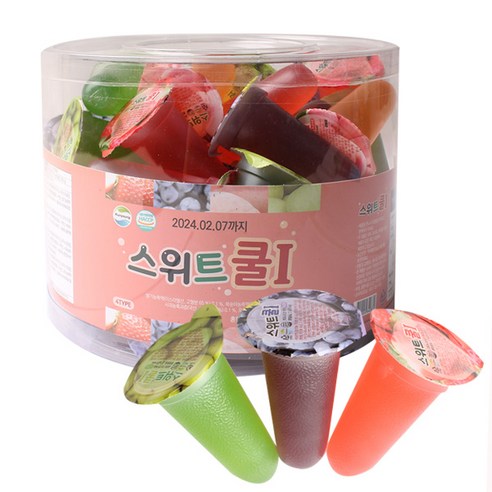 얼려먹는 젤리 스위트 쿨 젤리 50입 어린이 여름간식, 1.35kg, 2개