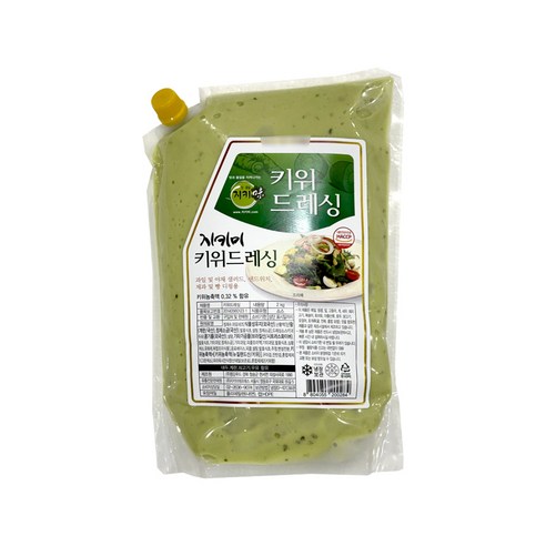 지키미 키위 드레싱 냉장, 2kg, 1개