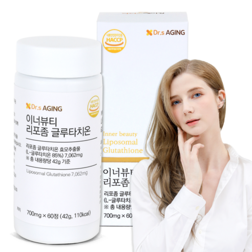 닥터스에이징 이너뷰티 리포좀 글루타치온 미국산 글루타치온 700mg, 1개, 60정