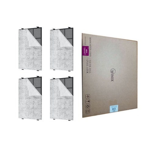 위닉스 공기청정기 플러스케어필터G 4매 AZBM380-IWK AZBE380-IWK 1000505