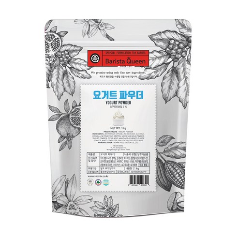 바리스타퀸 플러스 요거트 파우더 1kg