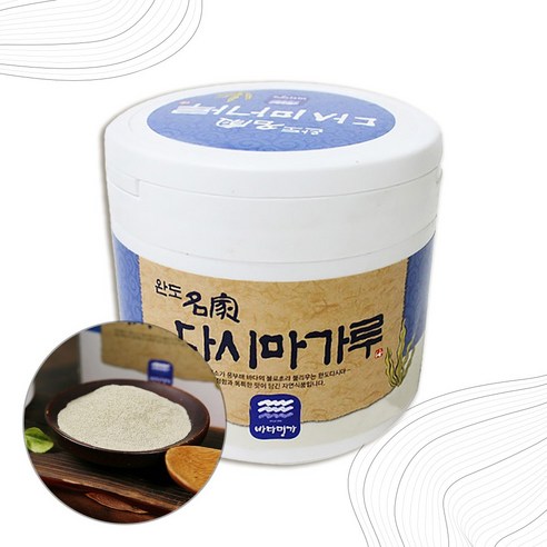 완도명가 국산 천연 다시마 분말 가루 패트병 300g
