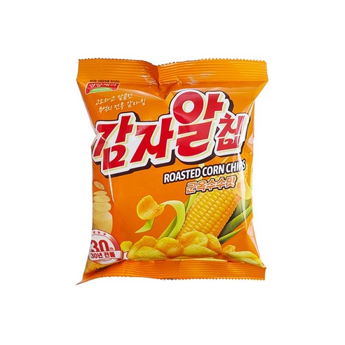 제주농연 감자알칩 군옥수수맛 24g 감자 과자 스낵
