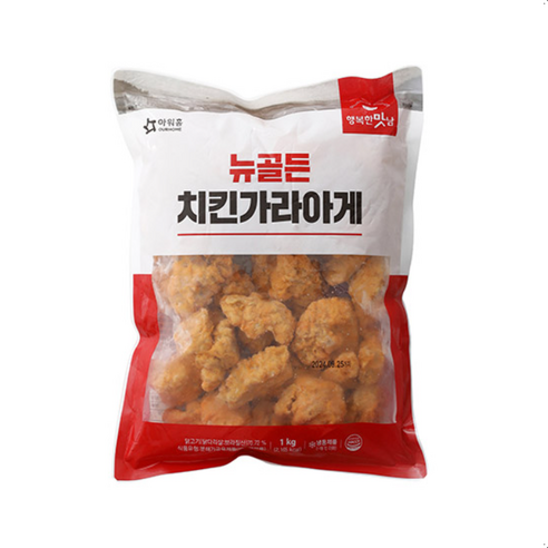 아워홈 골든 치킨가라아게 1kg (무료배송)
