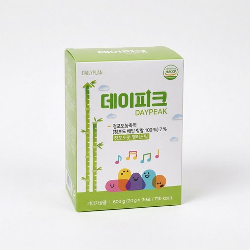 데일리플랜 데이피크 청포도맛 30포 1개, 1개