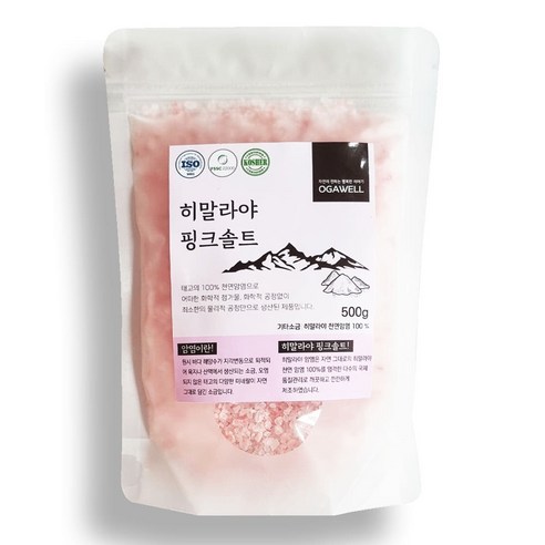 히말라야 핑크솔트 굵은소금, 500g, 1개