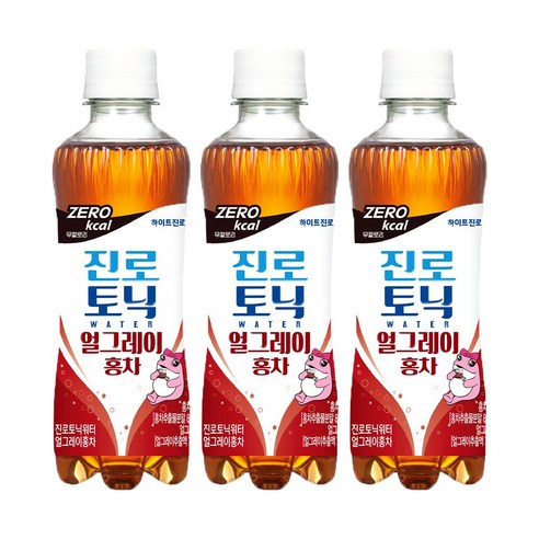 진로토닉워터 얼그레이홍차 제로칼로리