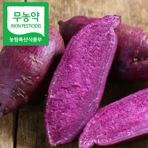 25년 맛있는 무농약 해남 자색고구마 산지직송