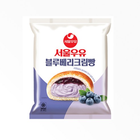 서울우유 블루베리크림빵 130g x 6개, 6개, 130g