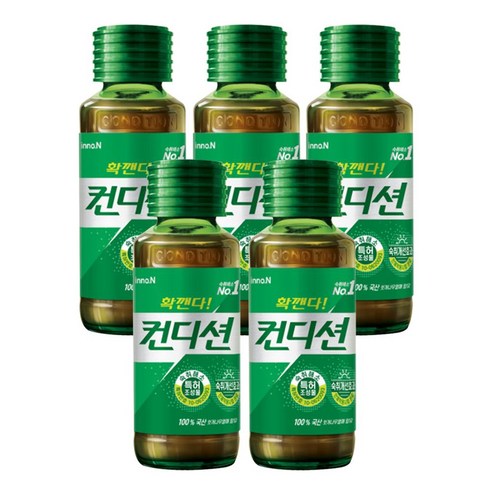 RJSRKD이노엔 컨디션 헛개 100ml 5병fsh918, 100ml, 5개