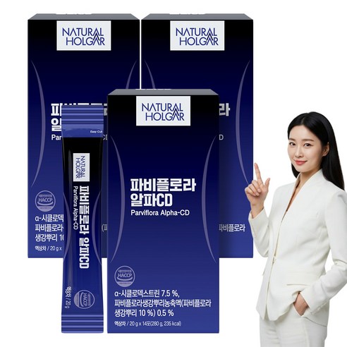 네츄럴올가 칼로마이 파비플로라 알파CD 액상 식약처 인증, 42개, 20g