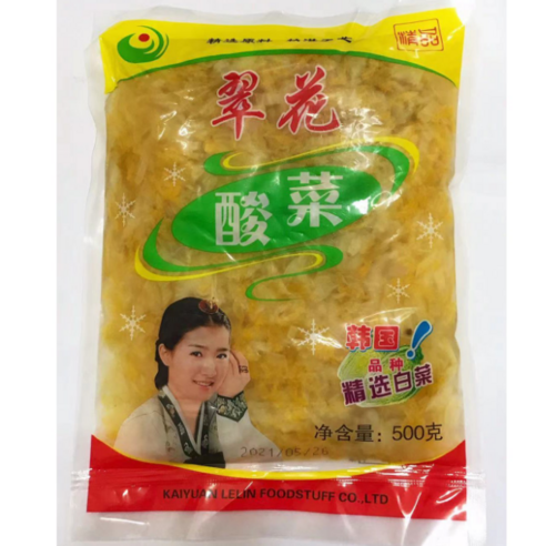 연소중국식품 추이화 쏸차이 배추채절임 중국반찬 볶음요리 500g*3개, 500g, 3개